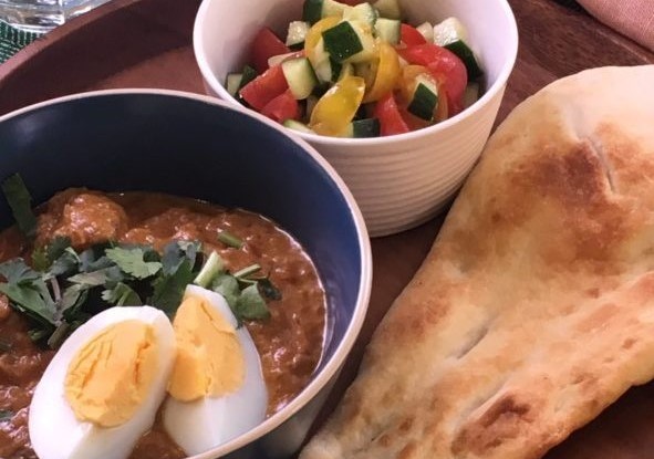 クミンとガラムマサラだけで作る「簡単♪ラム肉のスパイスカレー」
