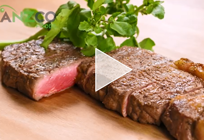 【動画】NZ産穀物肥育牛（オーシャンビーフ）ステーキの美味しい焼き方